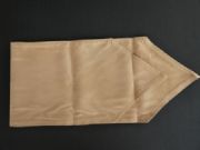 SPECIAL SORRENTO SUEDE LOOK TABLE RUNNER GOLD STUNNING 33 cm X 135 cm NEW